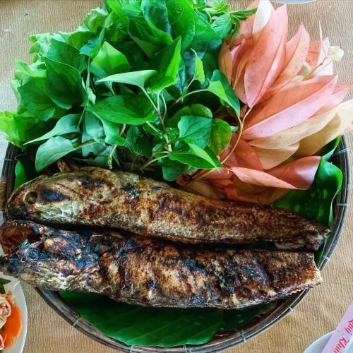 Cá Lóc Nướng Trui
